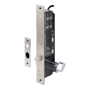 YLI YB-1610MD(LED) motoros csapzár, süllyesztett szerelésű, feszültségre nyitó és visszajelzéssel, 12/24V