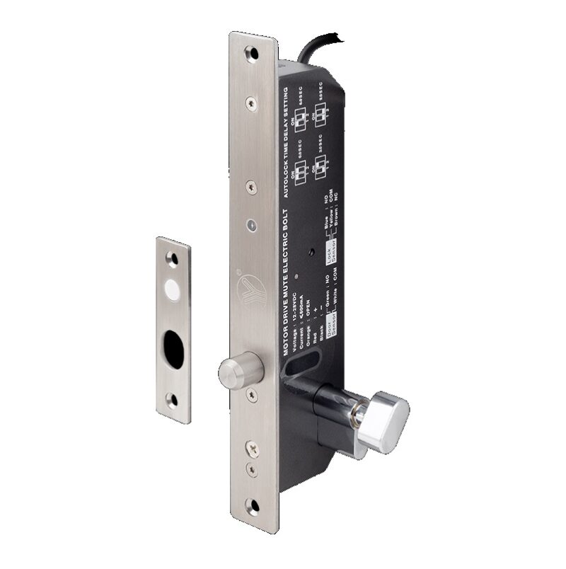 YLI YB-1610MD(LED) motoros csapzár, süllyesztett szerelésű, feszültségre nyitó és visszajelzéssel, 12/24V