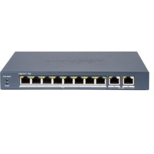 Hikvision DS-3E0310P-E/M (B) 10 portos PoE switch (80 W)