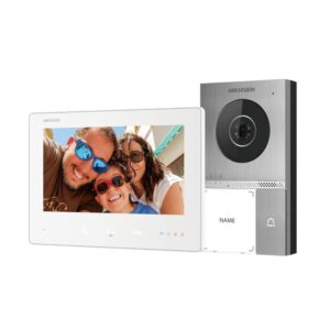 Hikvision DS-KIS707EY 1 lakásos 2 vezetékes IP kaputelefon szett