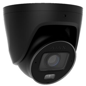 Ajax TURRETCAM-HLVF-8MP-BLACK dómkamera; hibrid világítás, varifokális